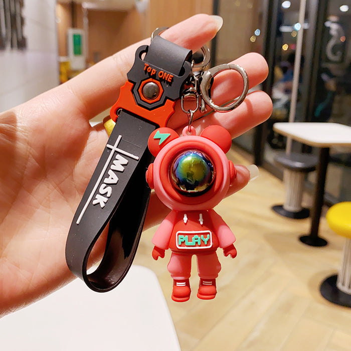 Wholesale Cute Cartoon Astronaut Couple Keychain JDC-KC-TTY001