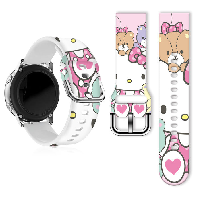 Wholesale Printed TPU Watch Strap Wrist Strap JDC-WD-NuoQi087