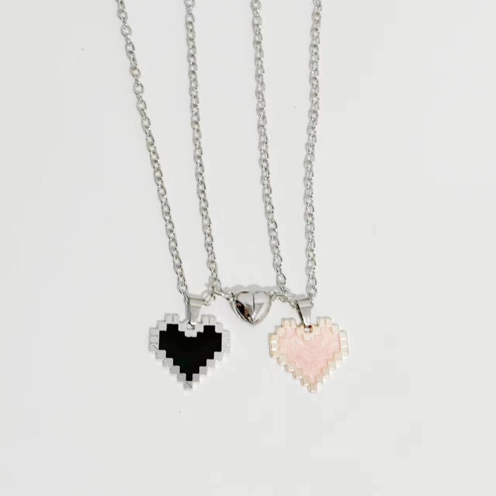 Wholesale Necklace men's and women's magnetic suction fashionable niche versatile pendant