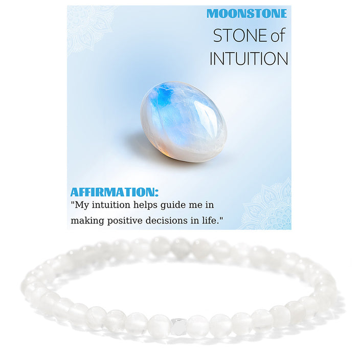 Wholesale 4mm stone bead bracelet with color retaining silver beads tiger' s eye and volcanic stone beads