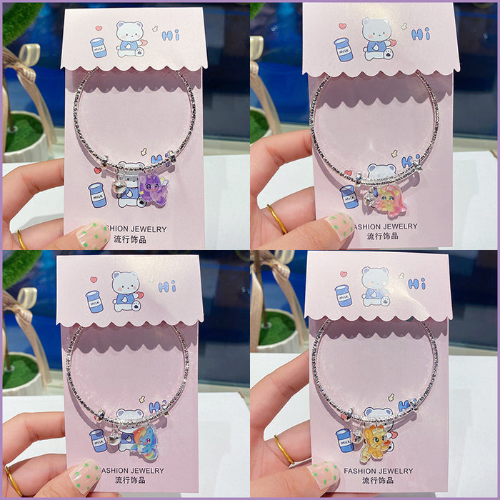 Wholesale cartoon children' s independent packaging student bracelet