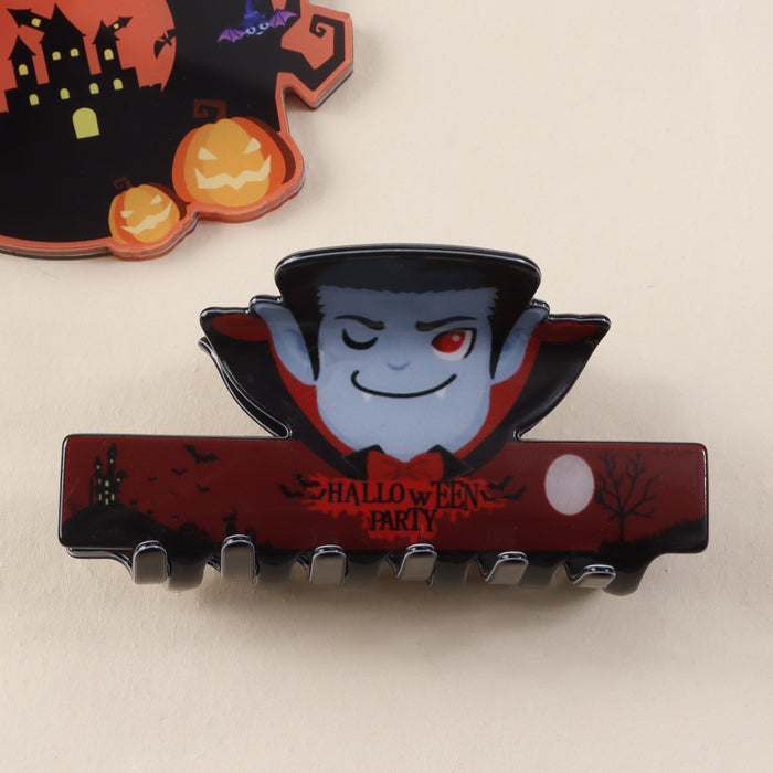 Wholesale  ghost pumpkin clip shark clip back of the head hair accessories