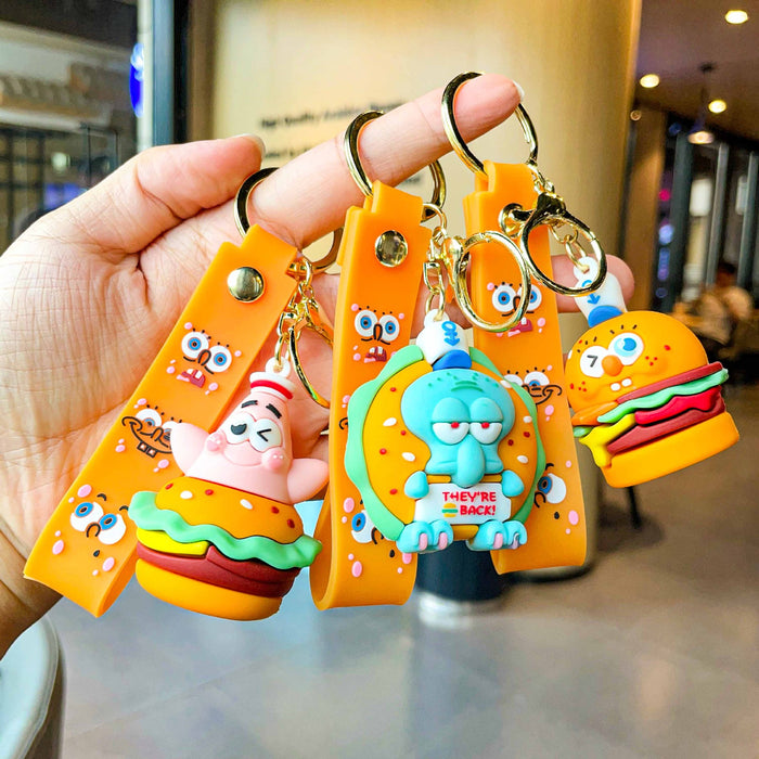 Wholesale PVC Cartoon Cute Keychain JDC-KC-LeZi025