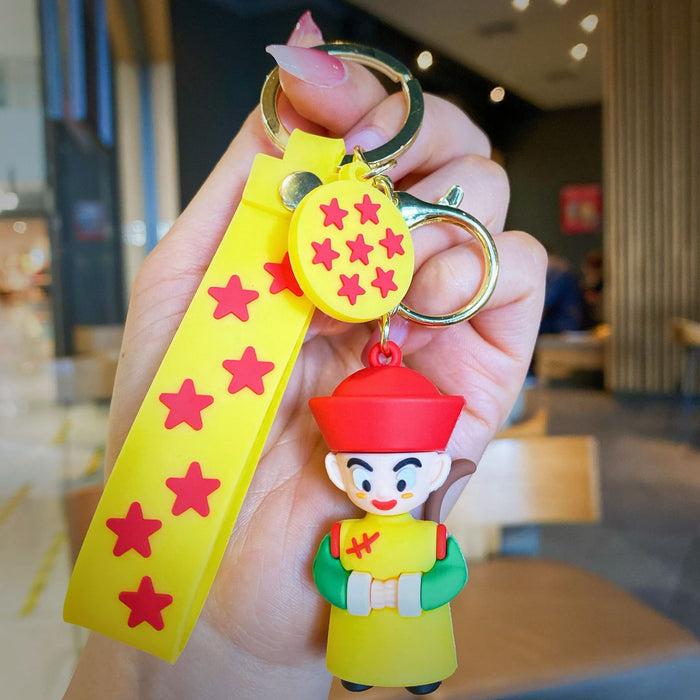 Wholesale Cartoon Doll Silicone Keychain JDC-KC-MingT008