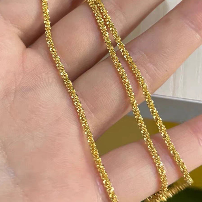 Wholesale M-clasp snake bone chain necklace/ choker,  versatile clavicle titanium steel chain