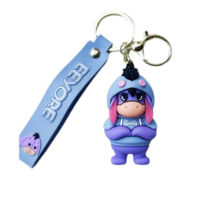 Wholesale PVC Cartoon Doll Keychain JDC-KC-ChuC011