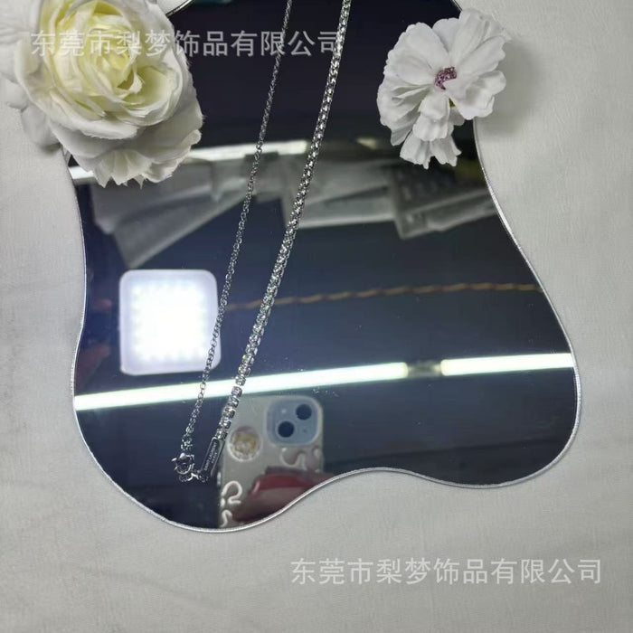 Wholesale New temperament, compact necklace, light luxury, classic letter bracelet, same style, versatile accessories