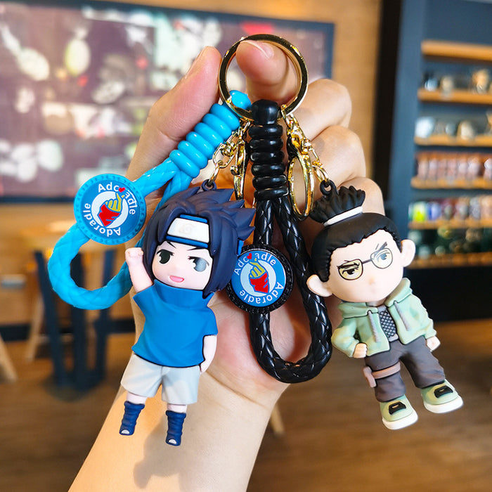 Wholesale Cartoon Doll Rubber Keychain JDC-KC-Tingm018