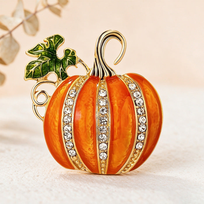 Wholesale Chic  Pumpkin Brooch Alloy Witch Hat Pin Decorative Coat Suit Accessory