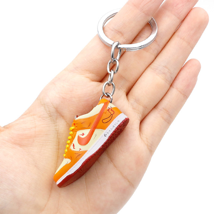 Wholesale PVC Shoe Model Keychain JDC-KC-QLPing002