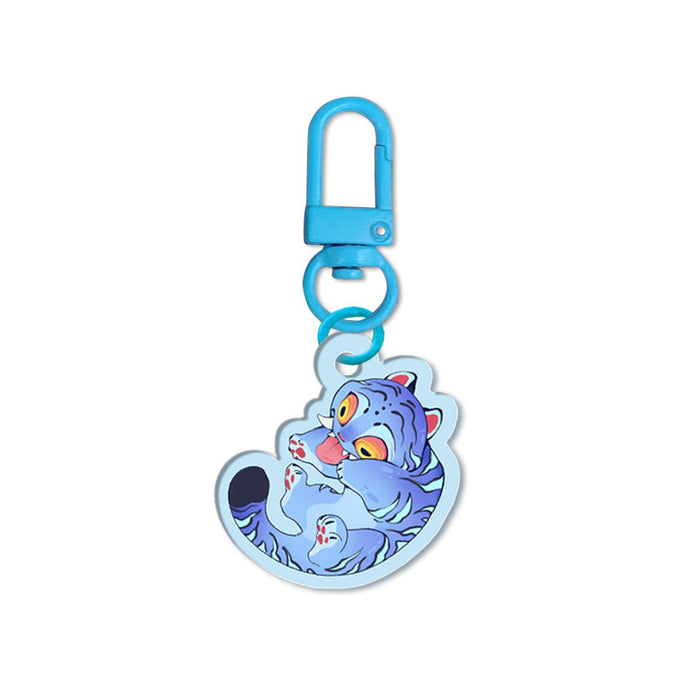 Wholesale KPOP acrylic keychain cartoon anime peripheral double-sided pendant set