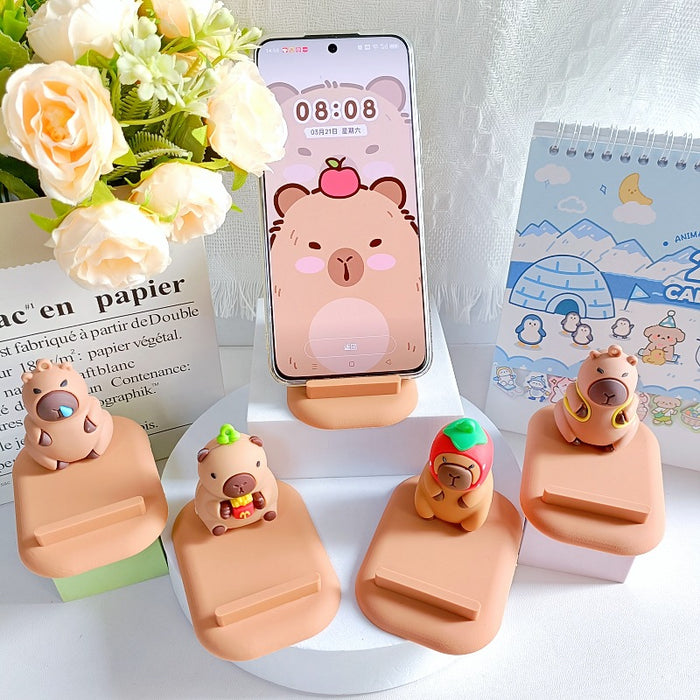 Wholesale PVC Cartoon Doll Mobile Phone Holder JDC-PS-MingT017