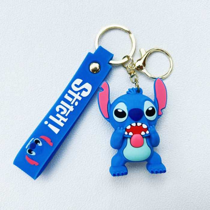 Wholesale PVC Cartoon Doll Keychain JDC-KC-WuYi026