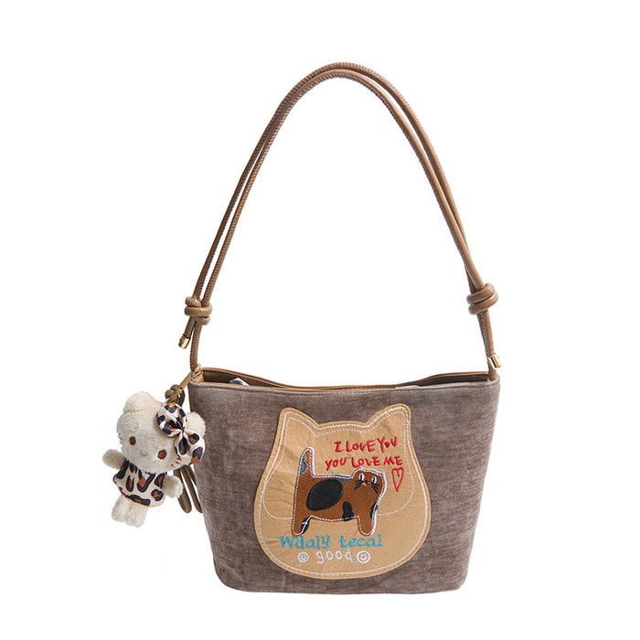 Wholesale New Western style leisure bag with large capacity single shoulder backpack