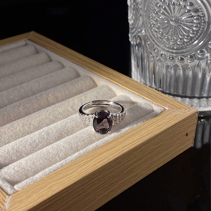 Wholesale Light luxury high-end ring elegant niche personality minimalist versatile ring accessory