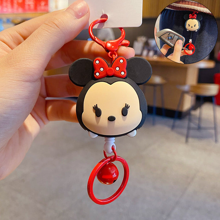 Wholesale Silicone Cartoon Doll Keychain JDC-KC-YY095