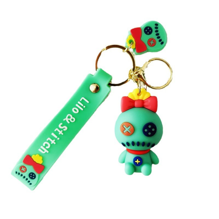 Wholesale PVC Cartoon Doll Keychain JDC-KC-WuYi082