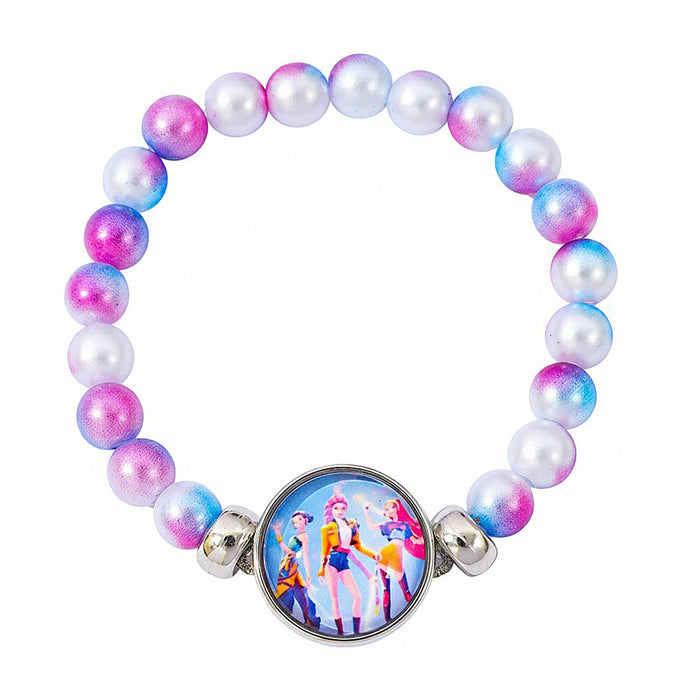 Wholesale K-Pop Glass Beaded Bracelet