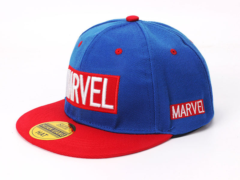 Wholesale Royal Blue Kids Baseball Cap Unisex Adjustable Wide Brim Cartoon Hat Chic Summer Hip Hop Everyday Style