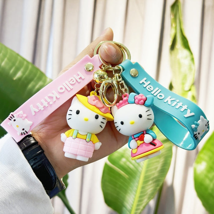 Wholesale PVC cartoon doll Keychain JDC-KC-WuYi093