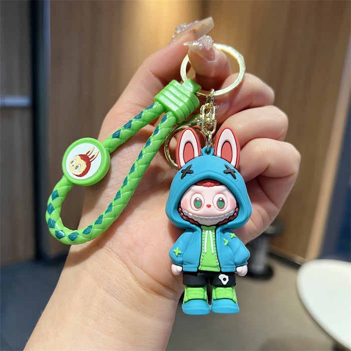 Wholesale Cartoon Cute Lamb PVC Keychains JDC-KC-JinB006