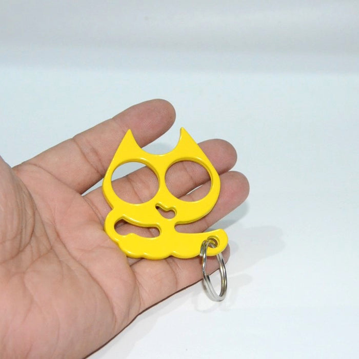 Wholesale Aluminum Alloy Multifunctional Cat Eye Keychain JDC-KC-KB022