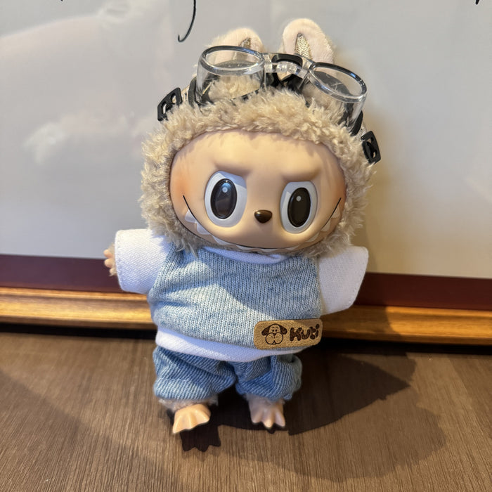 Wholesale Doll Clothes Pearl Necklace Overalls Mini Skirt Doll Clothes