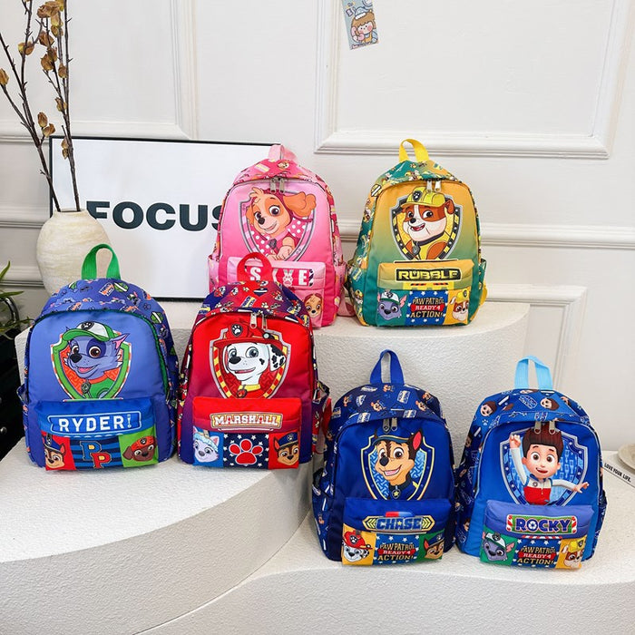 Wholesale Schoolbag Kindergarten Children Backpack Boys'  Wangwang Team Cartoon Bag Women' s Ultra-light Backpack