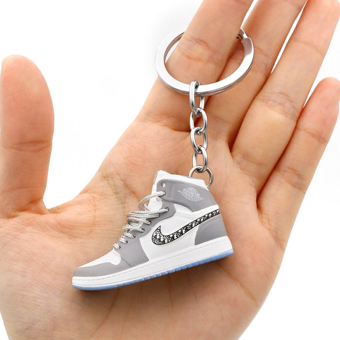 Wholesale PVC Shoe Model Keychain JDC-KC-QLPing005