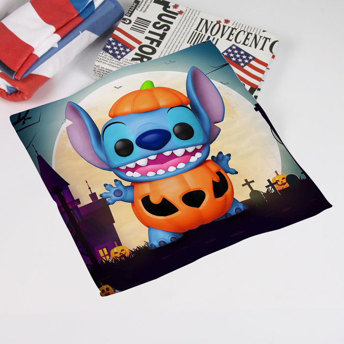 Wholesale Halloween Little Monster Stitch Cartoon Surrounding Multi-picture Anime Square Handkerchief Small Handkerchief Portable Handkerchief Towel Sweat Towel JDC-TW-Hual001