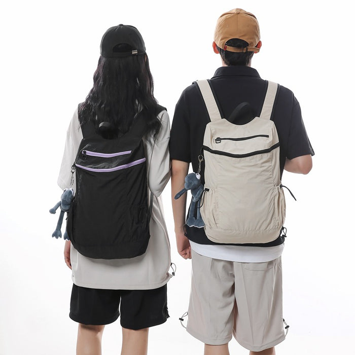 Wholesale Nylon Leisure Travel Folding Backpack JDC-BP-Lings001