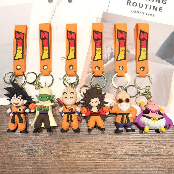 Wholesale Silicone Keychain Cartoon Car Key Accessory Gift MOQ≥2