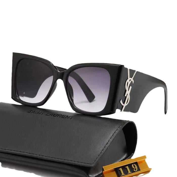 Wholesale Fashionable and trendy retro large frame cat eye women's sunglasses, sunglasses for women