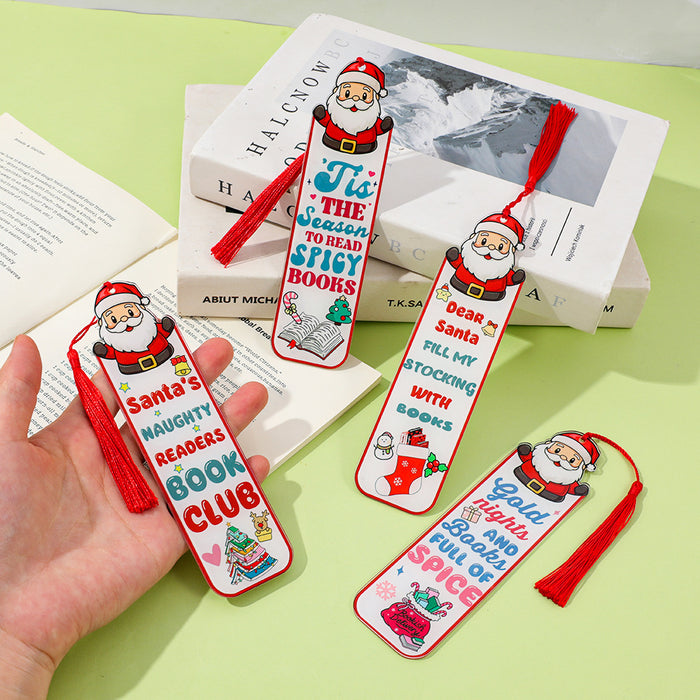 Wholesale Christmas tassel patterns Bookmarks