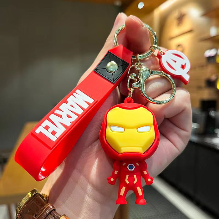 Wholesale Cartoon Doll Silicone Keychain JDC-KC-HongSheng007