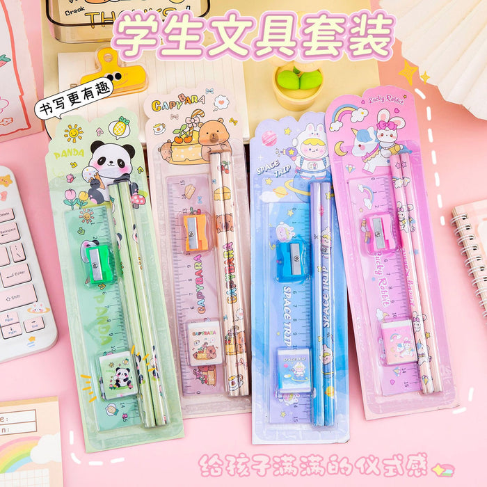 Wholesale Creative Children's Gifts Cartoon Stationery Set