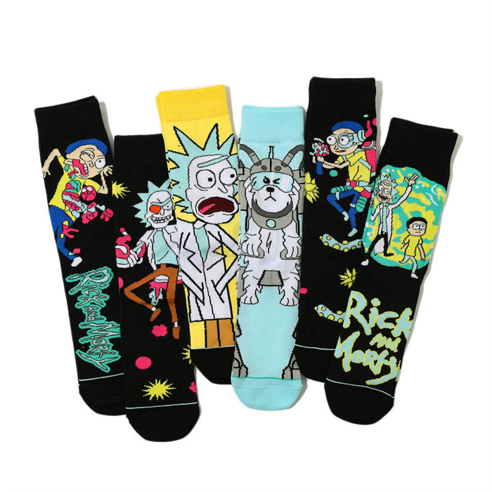 Wholesale Anime mid-calf socks,  couple socks