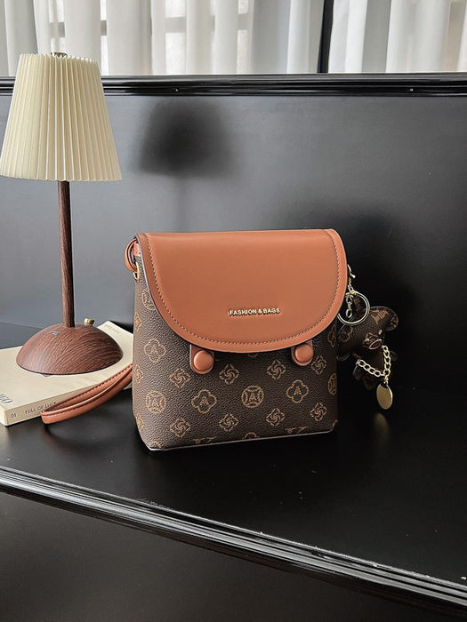 Wholesale PVC Street Fashion Women' s Small Square Bag