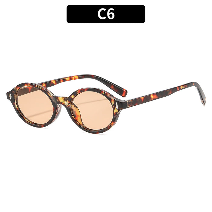 Wholesale Retro Round Sunglasses Black Frame Gray Lens UV400 Travel Boutique
