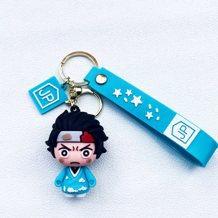 Wholesale PVC Cartoon Doll Keychain JDC-KC-WuYi128