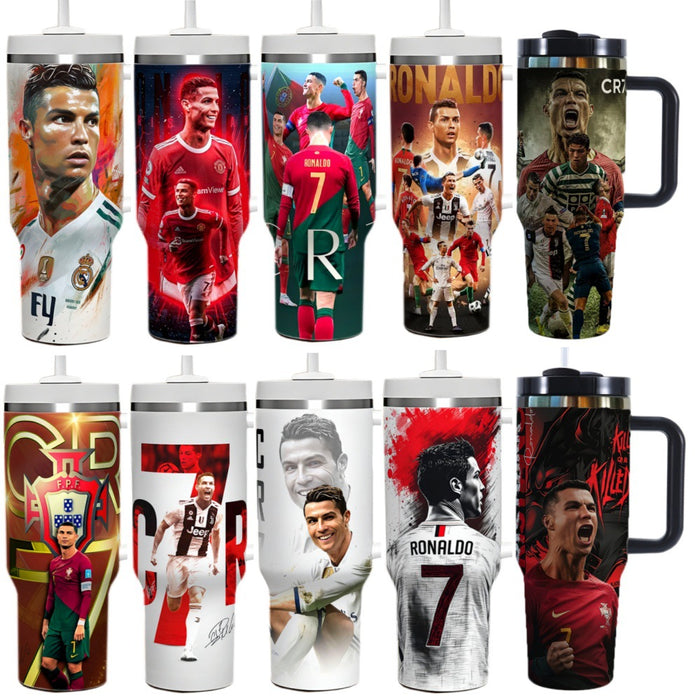 Wholesale Tumbler Stainless Steel Insulated Football Mug 40OZ Ice King