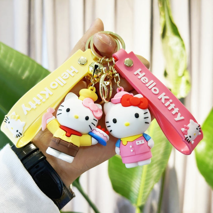 Wholesale PVC cartoon doll Keychain JDC-KC-WuYi093