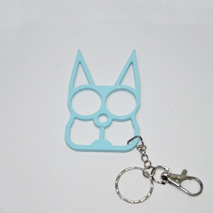 Wholesale Aluminum Alloy Multifunctional Finger Keychain JDC-KC-KB019