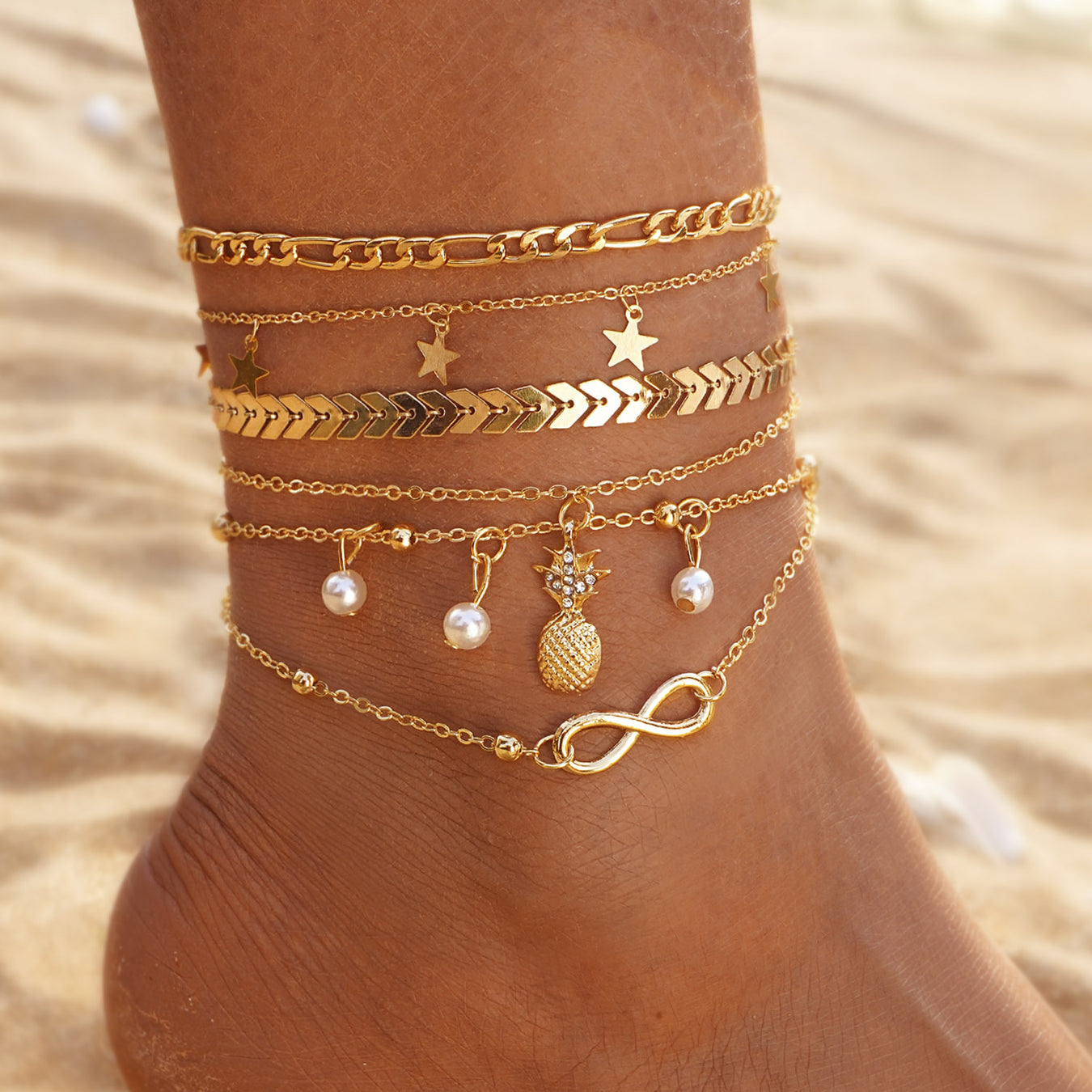 Alloy Anklet