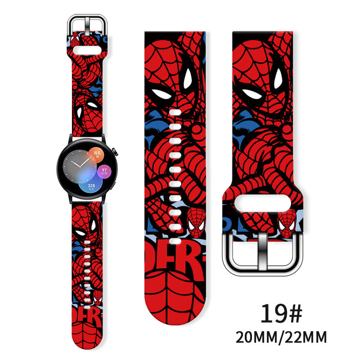 Wholesale Printed Tpu Watch Strap Wrist Strap JDC-WD-NuoQi050