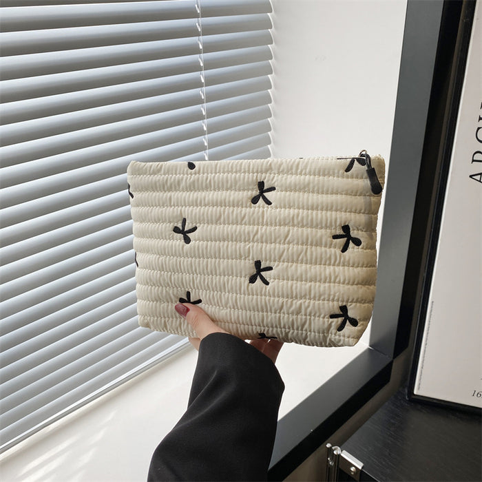 Wholesale Bow Embroidery Clutch Bag JDC-HB-PuHui001