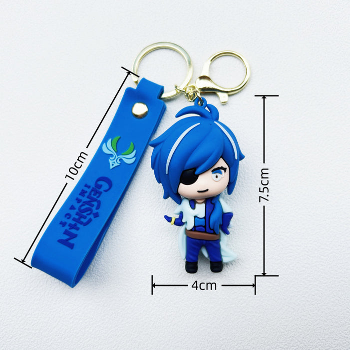 Wholesale Cartoon Doll Silicone Keychains (F) JDC-KC-Chucheng006