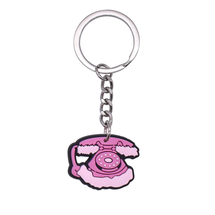 Wholesale Cute Soft Pvc Keychains Pendant JDC-KC-XinChuang002