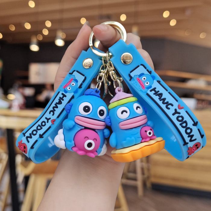 Wholesale Cartoon Silicone Doll Keychain JDC-KC-ZhuoRan029