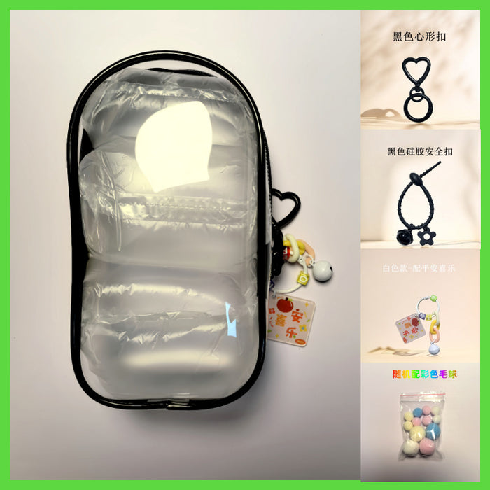 Wholesale Waler Bag PVC Transparent Doll Portable  Storage Bag